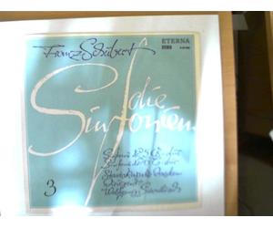 Künstlerkollektiv: - Franz Schubert - Die Sinfonien 3, Erscheinungsjahr 1968 Staatskapelle Dresden, Dirigent: Wolfgang Sawallisch,