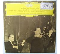 Künstlerkollektiv: - Johann Sebastian Bach - Antonio Vivaldi, Erscheinungsjahr um 1960 David und Igor Oistrach Violine, Gewandhausorchester Leipzig - Dirigent: Franz Konwitschny,