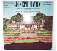 Künstlerkollektiv: - Joseph Haydn - Konzert für Violine und Streichorchester Nr. 1 C-dur, Konzert für Violine und Streichorchester Nr. 2 G-dur, Erscheinungsjahr 1964 Karl Suske - Violine, Staatskapelle Berlin, Dirigent: Otmar Suitner,