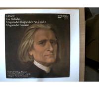Künstlerkollektiv: - Liszt: Les Preludes, Ungarische Rhapsodien Nr.2 und 6, Ungarische Fantasie, Erscheinungsjahr 1970 Siegfried Stöckigt - Klavier, Gewandhausorchester Leipzig, Dirigent: Vaclav Neumann,