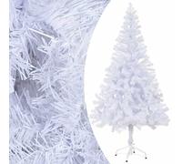 Künstlicher Weihnachtsbaum 120cm mit 230 Zweigen und Beleuchtung - Dekorativer PVC Weihnachtsbaum mit Kugeln für festliche Stimmung