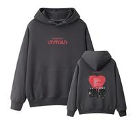 kueodao Sudadera con Capucha De Moda Romance:Untold Sudadera Vintage Música Apoya Merchandising For Hombres Y Mujeres(Gray-Thick,2XL)