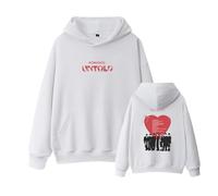 kueodao Sudadera con Capucha De Moda Romance:Untold Sudadera Vintage Música Apoya Merchandising For Hombres Y Mujeres(White-Thick,M)