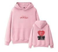 kueodao Sudadera con Capucha De Moda Romance:Untold Sudadera Vintage Música Apoya Merchandising For Hombres Y Mujeres(Pink-Thick,L)