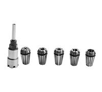 Kueohse 1/4 vástago ER16 Router alicates adaptador de extensor tensores barra de grabado máquina de extensión barra con juego de pinzas