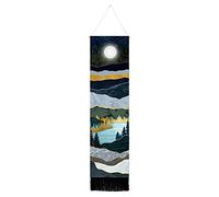 Kueohse 1 Juego de Tapiz Estrecho para Colgar en la Pared, Pintura de Paisaje, Tapiz de Paisaje Natural para el Hogar, Dormitorio, Tapiz Vertical