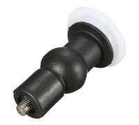 Kueohse 1 par de tornillos para la tapa de inodoro de asiento de color negro