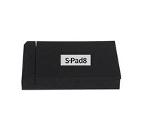 Kueohse 1 Pieza de Almohadillas de Espuma Acústica para Aislamiento Estudio, Altavoces Escritorio, Bloques de Esponja de Alta Densidad, Accesorios de Algodón de Sonido de 6 A 8 Pulgadas