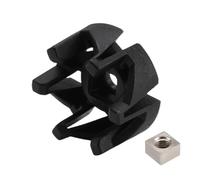 Kueohse 1 pieza de batidora de pie de plástico con hoja ondulada para HR2003 HR2004 HR2006 HR2024 HR2027