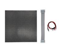 Kueohse 1 Uds P6 Panel de Pantalla LED para Exteriores 32X32 Píxeles Módulo de Pantalla LED 192X192Mm 1/4 Scan RGB Panel de Pantalla LED A Color