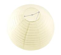Kueohse 1 x lámpara de techo de papel japonés para boda, 50 cm (20) crema