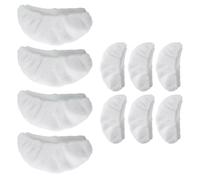 Kueohse 10 Accesorios para Limpiador A Vapor, Almohadillas Universales Reutilizables para Mopa A Vapor, Accesorios para Vaporizador de Mano.