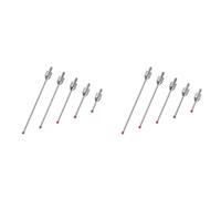 Kueohse 10 Cabezales de Medición de Sonda CNC M2.5, Bola de Aguja de 3 Mm, Eje de Porcelana, Cabezal de Sonda de 10-50 Mm, Eje de Porcelana, Herramientas de Sonda Táctil.
