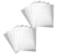 Kueohse 10 Hojas de Hierro en Hojas de Strass Transferencias de Cristal Brillante Hotfix Strass Redondos Planos para Ropa Calcomanías Parches de Hierro Caliente Manualidades de Ropa Decoración DIY