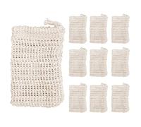 Kueohse 10 Paquetes Natural Sisal Jabón Bolsas Exfoliante Para Proteger Jabones Protección Sostenedor