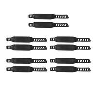 Kueohse 10 Pares Correas de Pedal de Bicicleta de Ejercicio Correas de Pedal de Bicicleta Ampliadas para Bicicleta de Ejercicio Estacionario en Casa o Gimnasio
