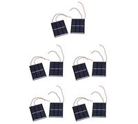 Kueohse 10 Piezas 1.5V 400MA 80X60Mm Micro-Mini CéLulas Solares de EnergíA para Paneles Solares - Proyectos de Bricolaje - Juguetes - Cargador de BateríA