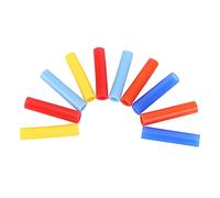 Kueohse 10 Piezas Colores Surtidos Cubierta de Punta de Pajita de Silicona Reutilizable para 0.24 Pulgada 6Mm Pajita para Beber de Acero Inoxidable