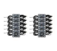 Kueohse 10 Piezas Módulo de Cámara de 100 Grados 1MP OV9732 1280X720 USB Driver Libre Enfoque Manual, con Cable de 2 Metros para Winxp/7/8/10
