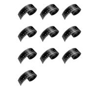 Kueohse 10 Reglas Magnéticas de 100 cm - Regla Magnética Flexible con Marcas en Pulgadas y Centímetros - Cinta Métrica Magnética