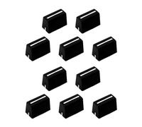 Kueohse 10 Uds. Perillas de Atenuador Universales, Tapa de Atenuador, Tapa de Potenciómetro Deslizante Recto para Controlador de DJ, Consola Mezcladora,XDJ