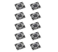 Kueohse 10 Unidades de Módulo PAM8610, Placa Amplificadora de Potencia de Audio Digital 2X15W, Módulos Amplificadores de Sonido Estéreo de Doble Canal DC7-15V