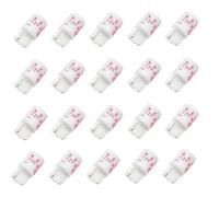 Kueohse 100 Botones LED de 12 V, Iluminados, para Máquinas Recreativas, con Lámparas LED Multicolor y Rojas.