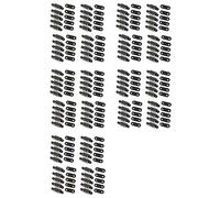 Kueohse 100 Pares de Conector de Clavija Pogo Magnético con Resorte de 3 Pines, Imanes de 3 Posiciones, Paso de 2,3 Mm, Orificios Pasantes, Sonda Macho Hembra