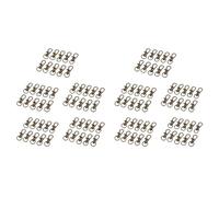 Kueohse 100 Piezas de Broche de Metal Giratorio de Clips de Langosta para DIY de Bolsas Cobre