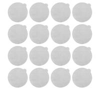 Kueohse 100 unids 62 mm desechables cápsulas de café sellos de papel de aluminio crema espuma filtro de café tapa pegatinas para Vertuo