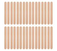 Kueohse [100pcs] 3.6 Palos de hielo multiusos para manualidades, hielo, , depilación, lengua, palillos de madera, duraderos