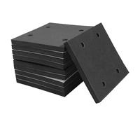 Kueohse 10pzs Almohadilla de espalda de lijadora parte de espuma autoadhesiva Estera de lijado para 4510