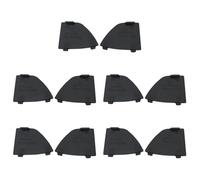 Kueohse 10x B63B-50-101 B63B-50-102 Cubierta del Ojo del Gancho de Remolque del Parachoques Inferior Delantero del Coche Tapas de Rejilla para 2017-2018