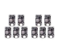 Kueohse 10x Módulo de Refuerzo de Carga de Batería de Litio de 3,7 V 2S Compatible con Carga Rápida QC con Indicador LED de Carga Equilibrada