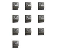 Kueohse 10X Placa de Módulo de Seguridad de Cifrado Tpm 2,0 Control Remoto TPM2.0 LPC Tarjeta de Placa Base de 18 Pines para para 11