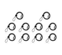 Kueohse 10X Seguridad Antirrobo CombinacióN Bloqueo de Cable para Computadora PortáTil Bloqueo de ContraseñA de 4 DíGitos