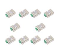 Kueohse 10X Transmisor de Temperatura y Humedad RS485 SHT20 Sensor Modbus RTU MóDulo de AdquisicióN Transductor Alta PrecisióN