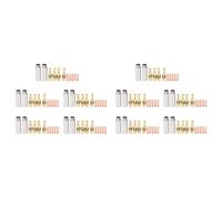 Kueohse 110Pcs Boquilla de Soldadura Mig Boquillas de Antorcha Soldadora Soporte de Punta de Consejos de Contacto 0.040 Pulgadas Conjunto de Difusor de Gas para Linternas