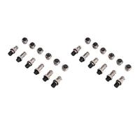 Kueohse 12 Conectores de Aviación GX16 de 2, 3, 4, 5, 6 y 7 Pines, Conector Circular Impermeable.