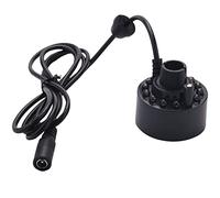 Kueohse 12 Led Incubadora Industrial Humidificador Estanque Atomizador Aire Udifiermih DC 24V Mist Maker Fogger Fuente de Agua