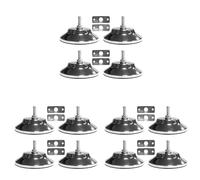 Kueohse 12 Piezas Niveladores de Patas de Mesa de Billar/Billar Americano, Niveladores de Patas de Mesa de Juego de Metal de 5 Pulgadas, Patas de NivelacióN Resistentes para Mesa de Billar