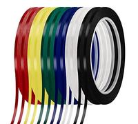 Kueohse 12 Rollos Cinta de Pizarra 1/8 Pulgadas, Cinta de Raya DiplomáTica Cinta de Borrado en Seco para Pizarra Cinta Adhesiva de Marcado de CuadríCula GráFica, 216 Pies por Rollo