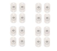 Kueohse 12 Ruedas Mini Autoadhesivas con Rotación Suave de 360°, Universales, para Pequeños Electrodomésticos y Altavoces