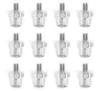 Kueohse 12 Uds. Tacos para Botas de Fútbol, Perno para Zapatos, Componente de Repuesto, Accesorio Deportivo, Clavos para Zapatos de Fútbol con Llave de 15mm