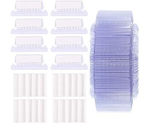 Kueohse 120 Juegos de PestañAs e Inserciones de Carpetas Colgantes de 2 Pulgadas para la IdentificacióN RáPida de Archivos Colgantes A