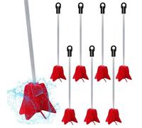 Kueohse 14 de Pintura de 12 Pulgadas para Taladro, Accesorio Mezclador de Taladro Reutilizable, Mezclador de Resina, Taladro Helicoidal, Mezclador de Pintura