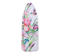 Kueohse 140 x 50 cm, funda para tabla de planchar de la serie Spring Bird con impresión digital, poliéster aislante del calor, se adapta a la mayoría de tamaños