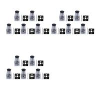 Kueohse 15 Conectores de Bobina Solenoide para Válvula Solenoide Hidráulica, Voltaje Transparente, Accesorios Universales de 24 V CC.