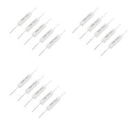 Kueohse 15 Pzs 1.0 Ohm 10W Resistencias de Cemento Ceramico de Alambre Bobinado