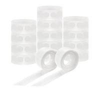 Kueohse 1500 Puntos Adhesivos Transparentes para Globos, Puntos Adhesivos Removibles de Doble Cara, Puntos Adhesivos para DecoracióN de Bodas
